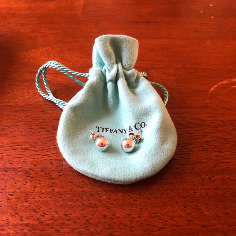 Tiffany and Co. Hardwear ball bead stud earrings